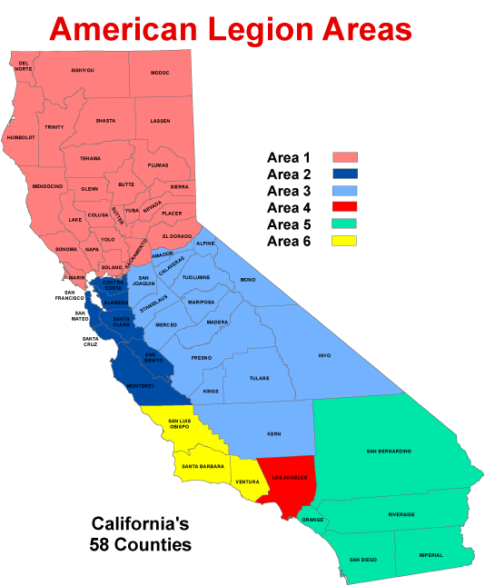 Areas & Counties